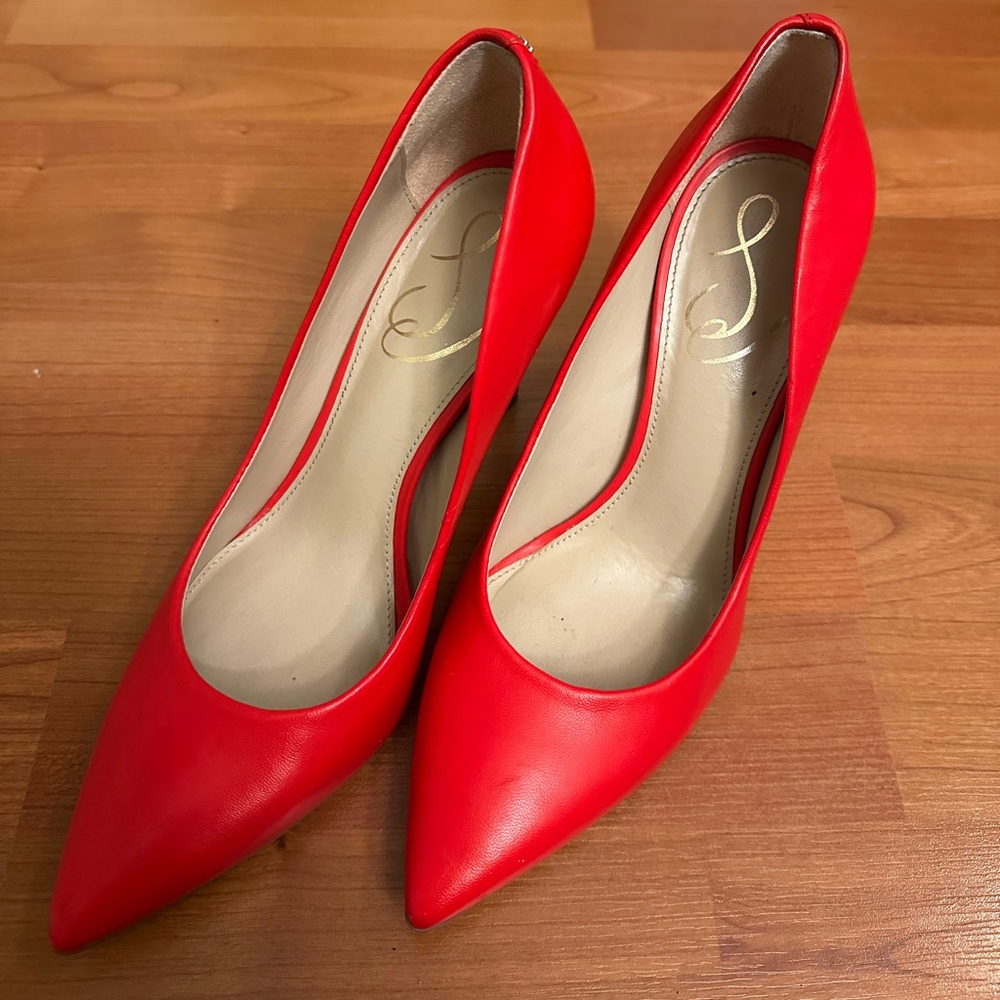 Sam Edelman Hazel Red pumps